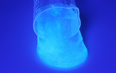 Набор для экспериментов – Светящийся лизун Призрачно-Голубой. Микро-набор  